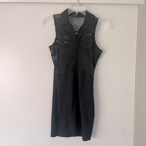 Motel Rocks Lace Top Mini Dress